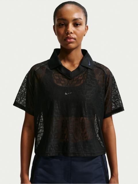 Nike Nike Sportswear Women's Loose Lace Polo Jersey Top