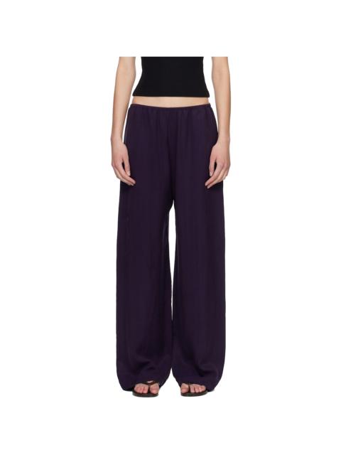 LESET Purple Kim Pocket Trousers