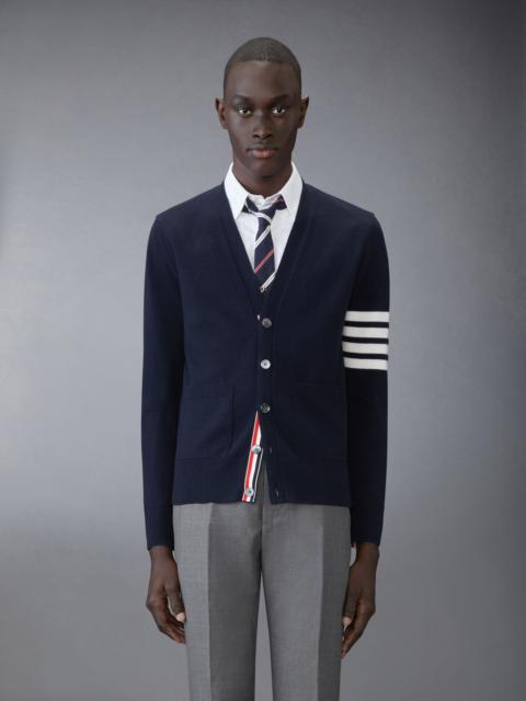 Thom Browne Nutcracker Merino Wool 4-Bar Cardigan