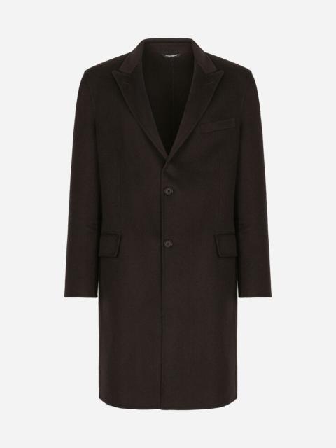 Double cashmere coat