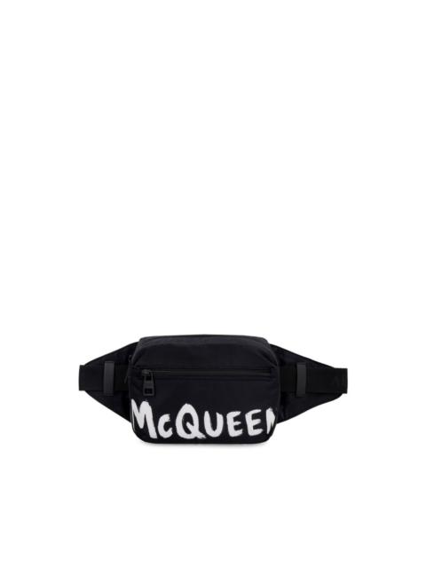 Alexander McQueen logo belt bag
