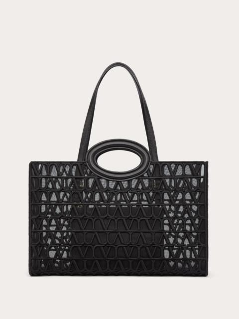 LE TROISIEME EMBROIDERED SHOPPING BAG