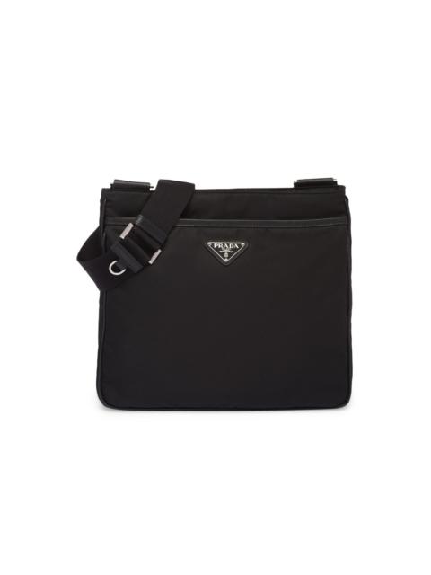 Prada Men's Re-Nylon and Saffiano Shoulder Bag - Black