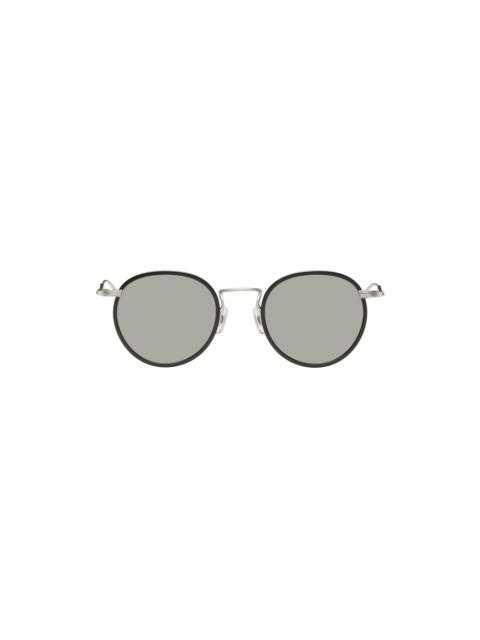 MATSUDA Black & Silver M3058 Sunglasses