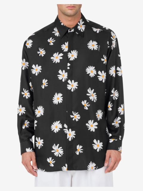 Moschino TWILL SHIRT ALLOVER DAISY