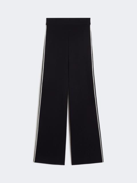 Stretch viscose trousers - NAVY