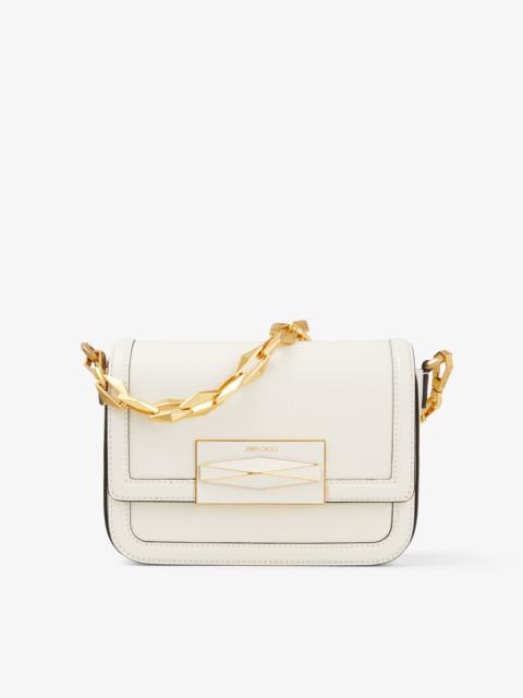 JIMMY CHOO Diamond Crossbody
Latte Smooth Calf Leather Crossbody Bag