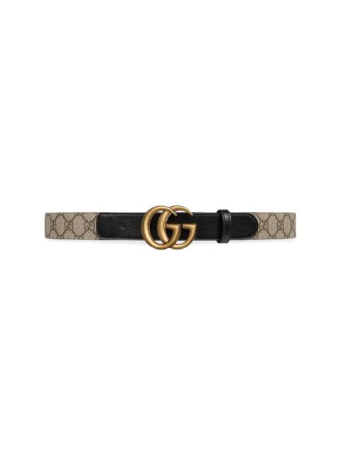 GUCCI Double G buckle GG belt | REVERSIBLE