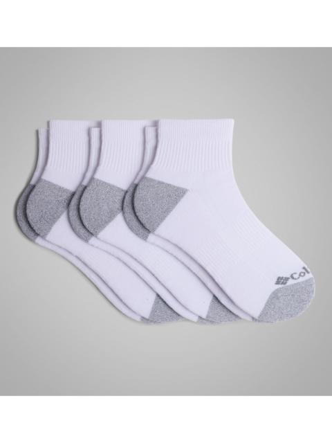 Columbia Men's Athletic Quarter Socks - 3 Pack
