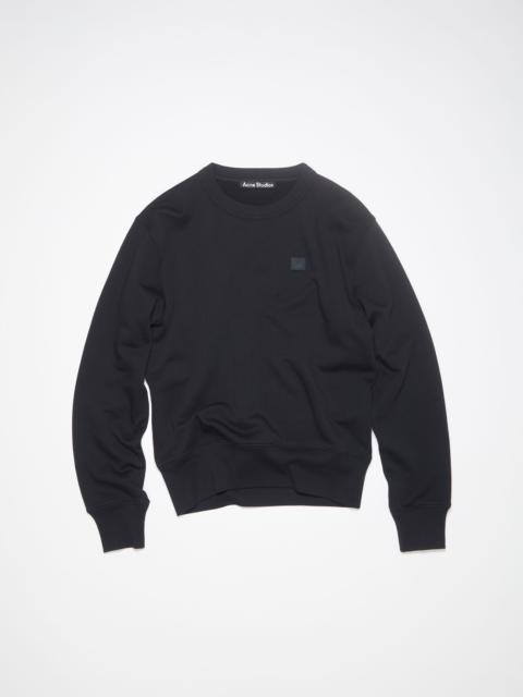Crew neck sweater - Regular fit - Black