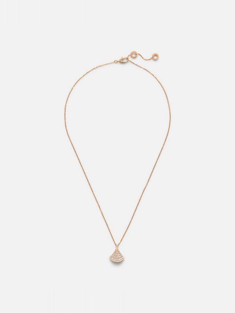 BVLGARI Diva's Dream 18kt rose gold necklace with diamonds