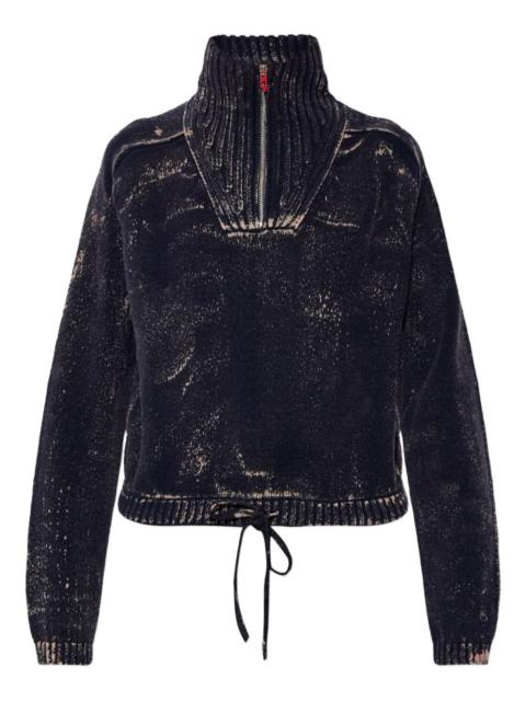 Diesel M-Marcellette half-zip sweater