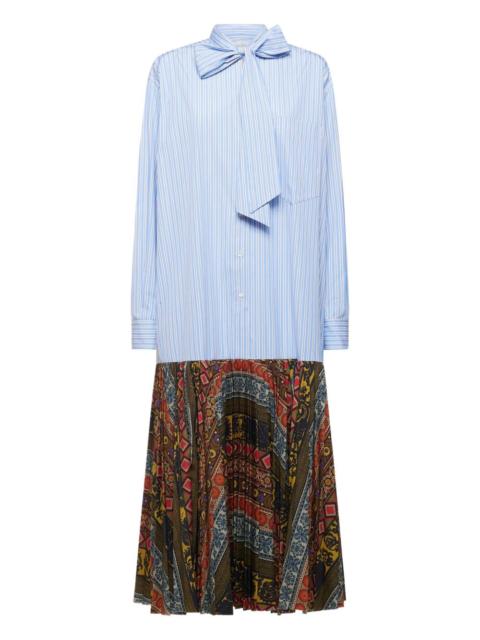 Pierre-Louis Mascia stripe-pattern maxi dress