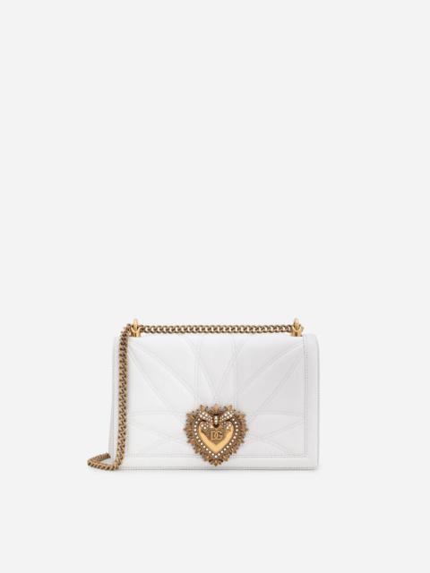 Dolce & Gabbana Medium Devotion bag in matelassé nappa leather