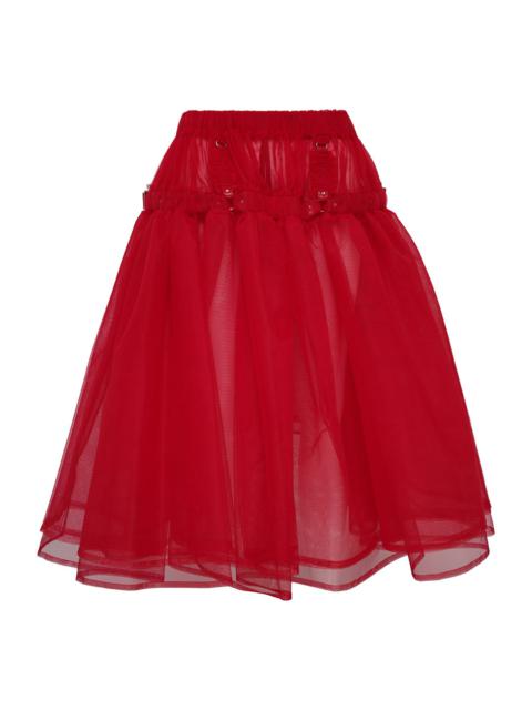 Noir Kei Ninomiya Nylon Tulle Skirt