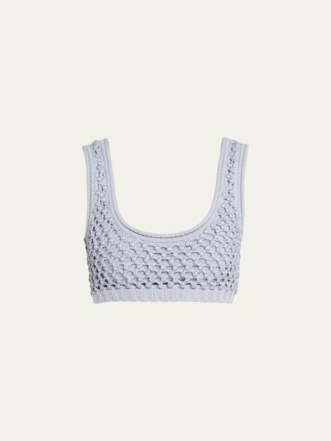 diotima Lady Embellished Knit Bralette