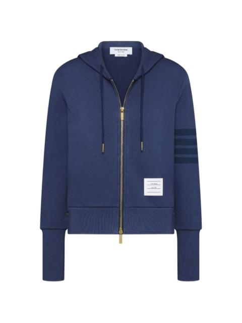 Thom Browne 4-bar loopback hoodie