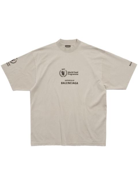 BALENCIAGA WFP-print cotton T-shirt
