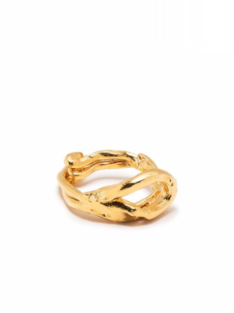 Ancient Forest textured ring