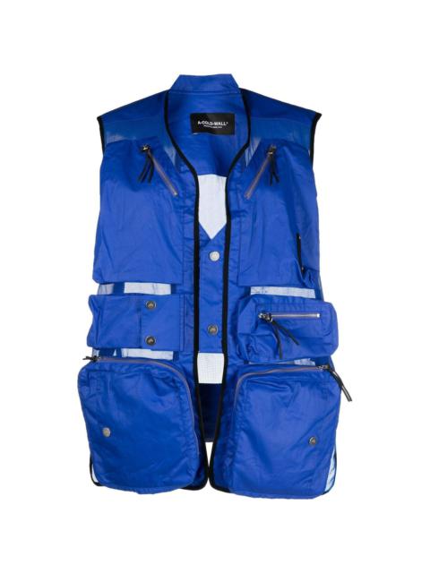 A-COLD-WALL* panelled utility vest
