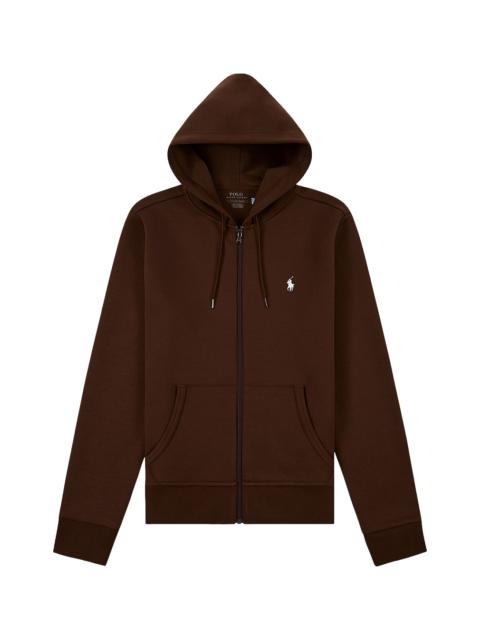 Polo Ralph Lauren Double-Knit Zip Up Hoodie "Brown" 710881517096