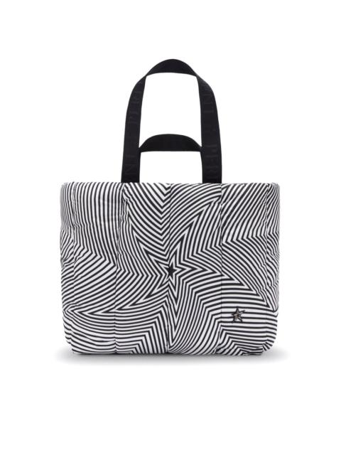 PERFECT MOMENT star-print tote bag