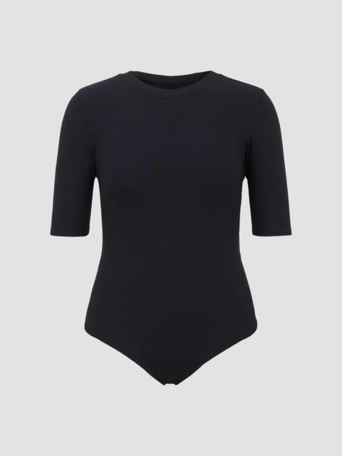 SPANX Women's Suit Yourself Rib-Knit Bodysuit - Classic Black