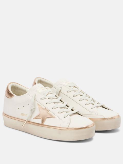Golden Goose Hi Star leather sneakers