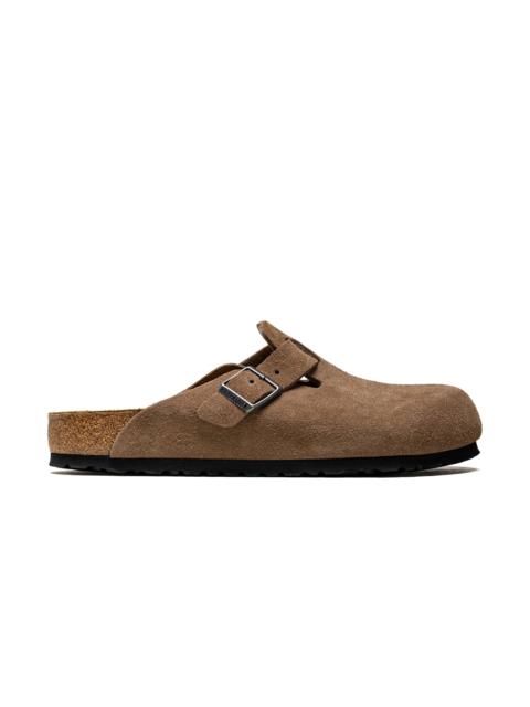 BIRKENSTOCK Boston Dark Tea Suede