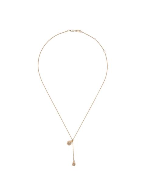 Otiumberg Lariat pebble necklace