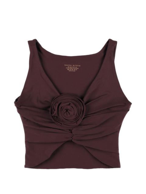 MAGDA BUTRYM rose-detail top