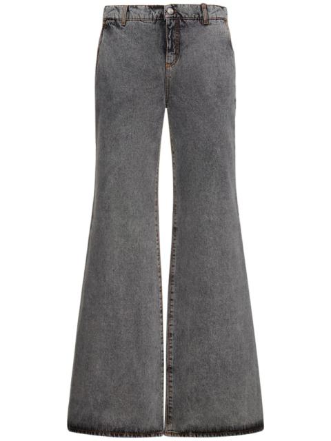 Etro Flared faded denim jeans