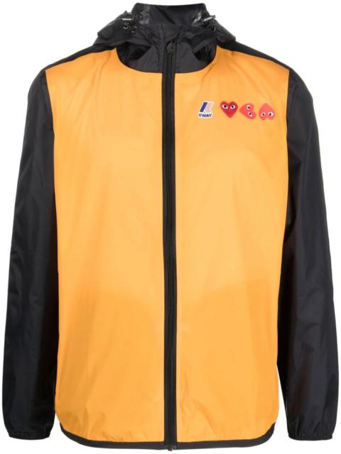 Comme des Garçons PLAY Comme Des GarÇons Play X K-Way Claude Hooded Jacket