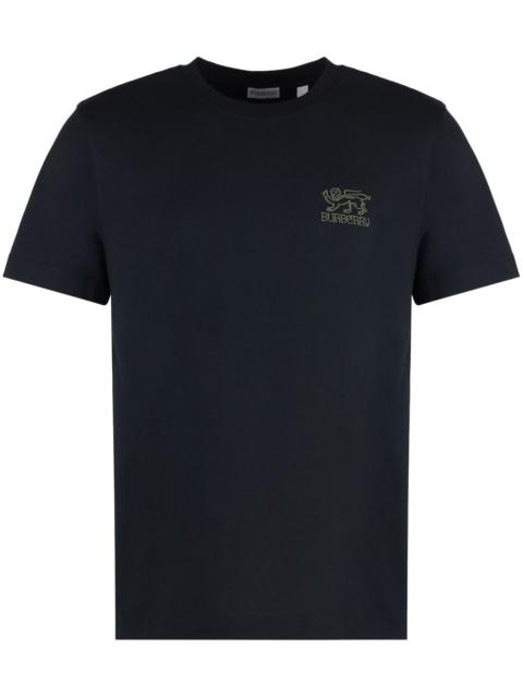 Burberry embroidered-logo T-shirt