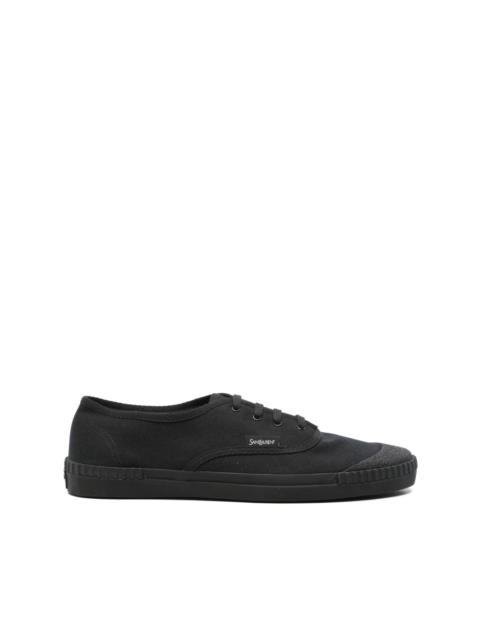 SAINT LAURENT canvas low-top sneakers