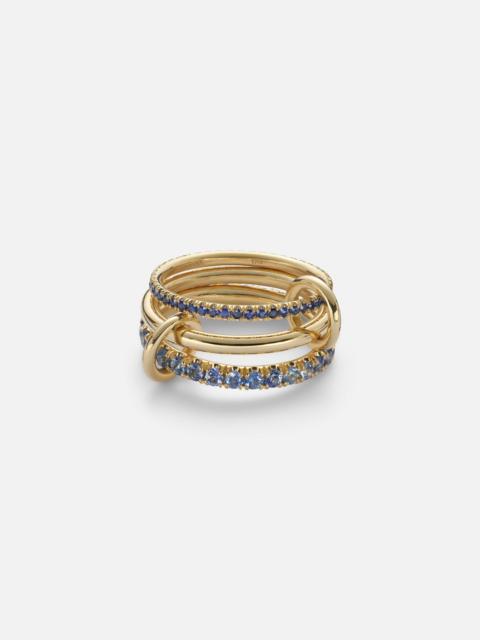 Spinelli Kilcollin Norah 18kt gold ring with sapphires