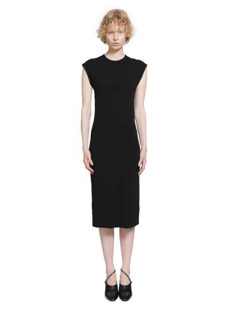 Jil Sander Lightweight Viscose Crewneck Dress