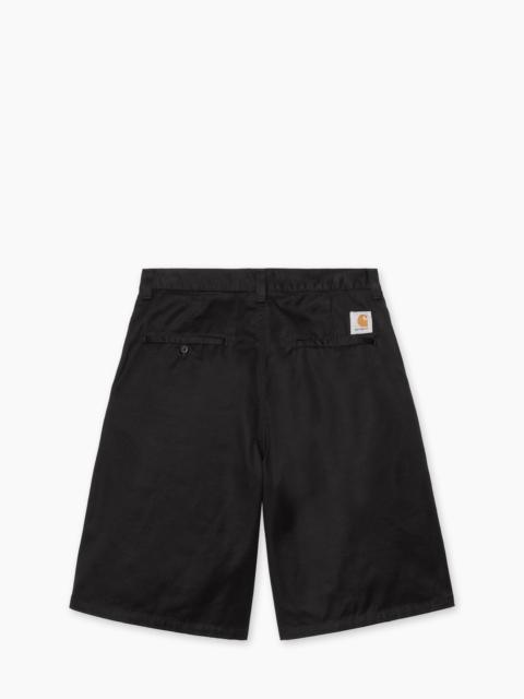 Carhartt WIP CARHARTT WIP BRADER SHORT RINSED BLACK