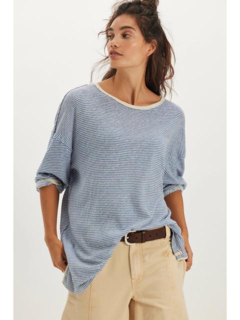 FREE PEOPLE We The Free Veronica Striped Tee