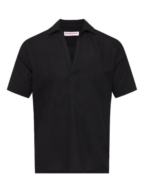 ORLEBAR BROWN Ridley V-neck short-sleeved shirt