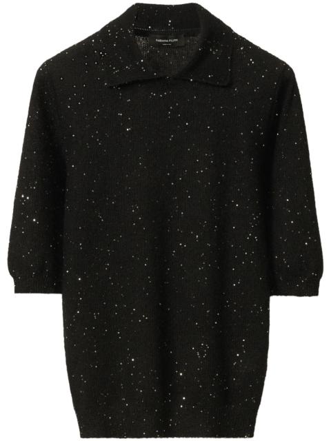 FABIANA FILIPPI knitted polo top