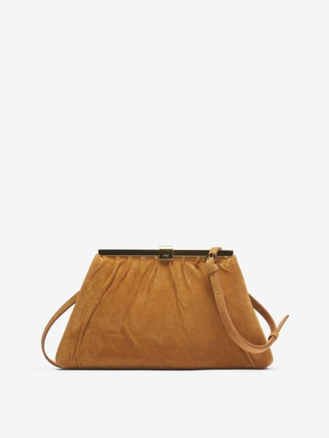 N°21 PUFFY JEANNE SUEDE SHOULDER BAG