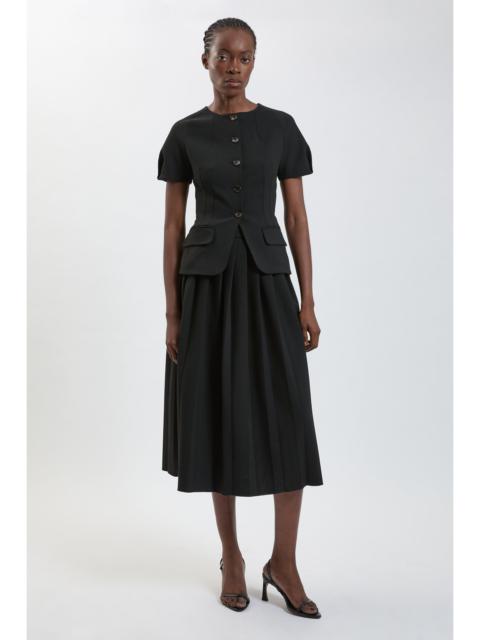 KAREN MILLEN Compact Stretch Midi Dress