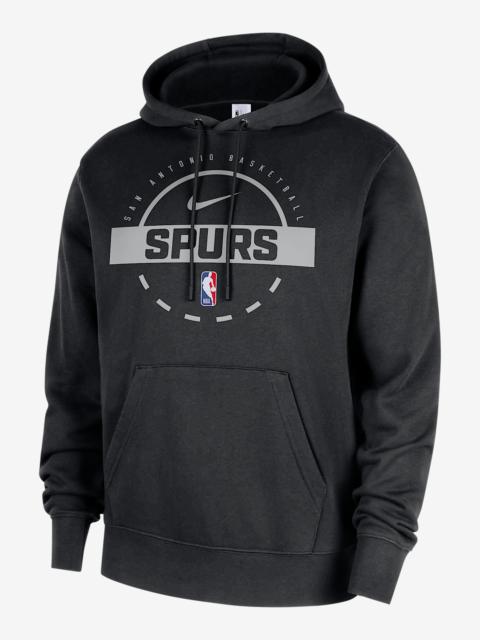 Nike San Antonio Spurs Club Men's Nike NBA Practice Pullover Hoodie