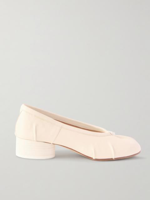 Maison Margiela Tabi Ballerina Split-toe Leather Pumps