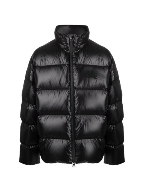 Burberry Equestrian Knight-patch padded jacket