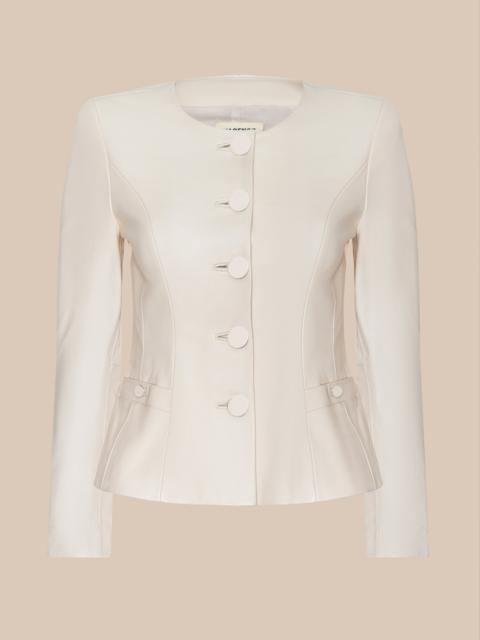 L'AGENCE Mariella Leather Jacket
