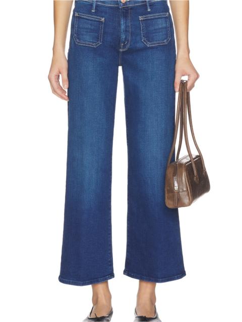 MOTHER The Patch Pocket Mid Rise Maven Ankle Jeans