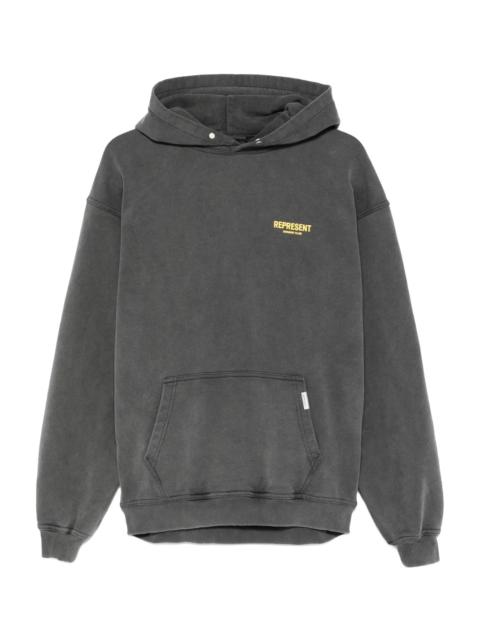 REPRESENT Owners Club Hoodie "Vintage Grey Yellow" OCM41113 4734