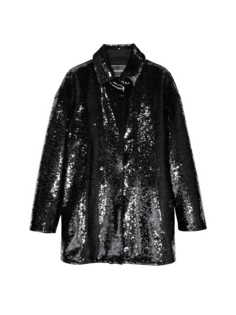Coat Black - Sequin